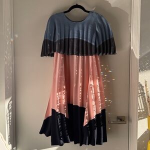 Issey Miyake pleats spring summer 2020 collection dress runway